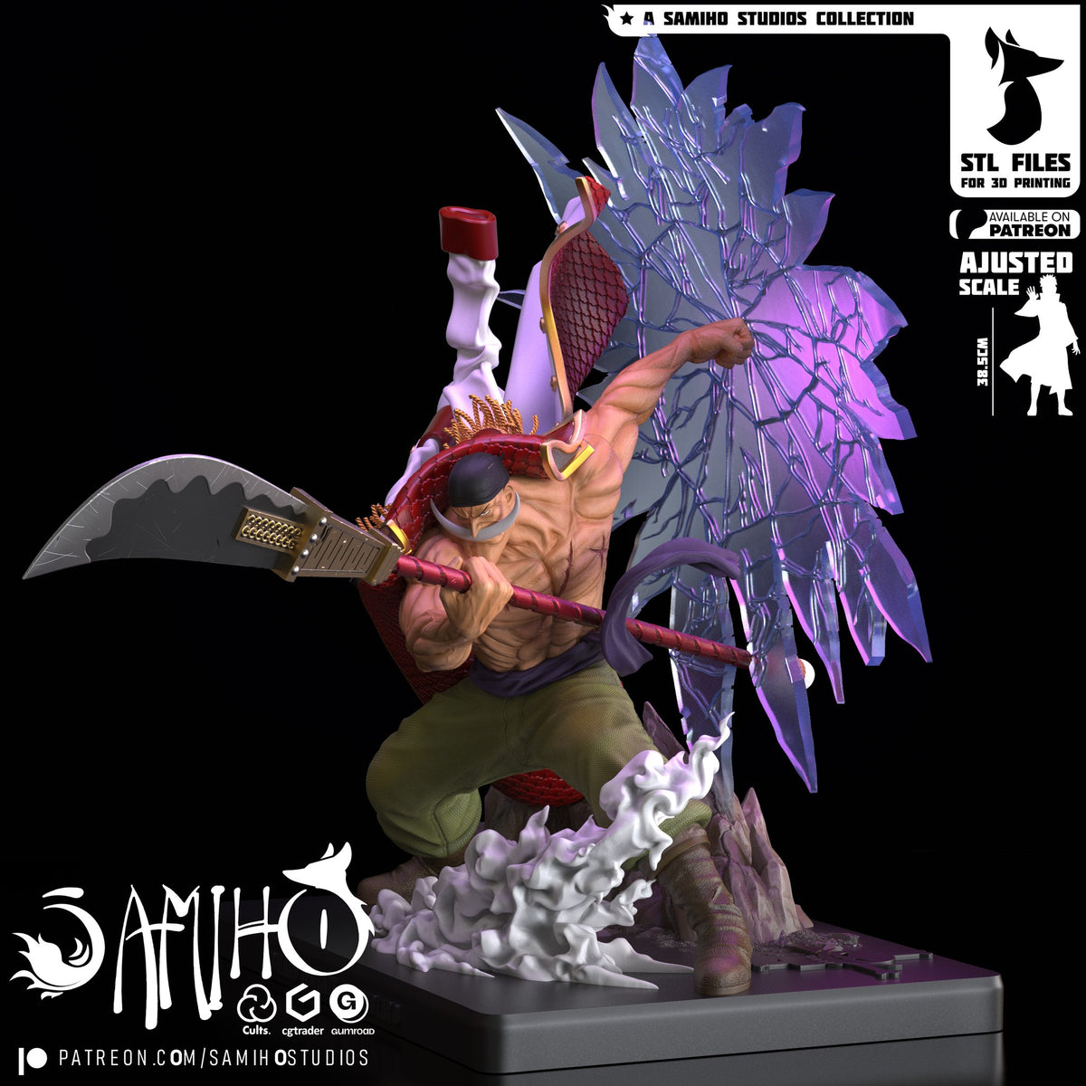 whitebeard one piece samiho studios