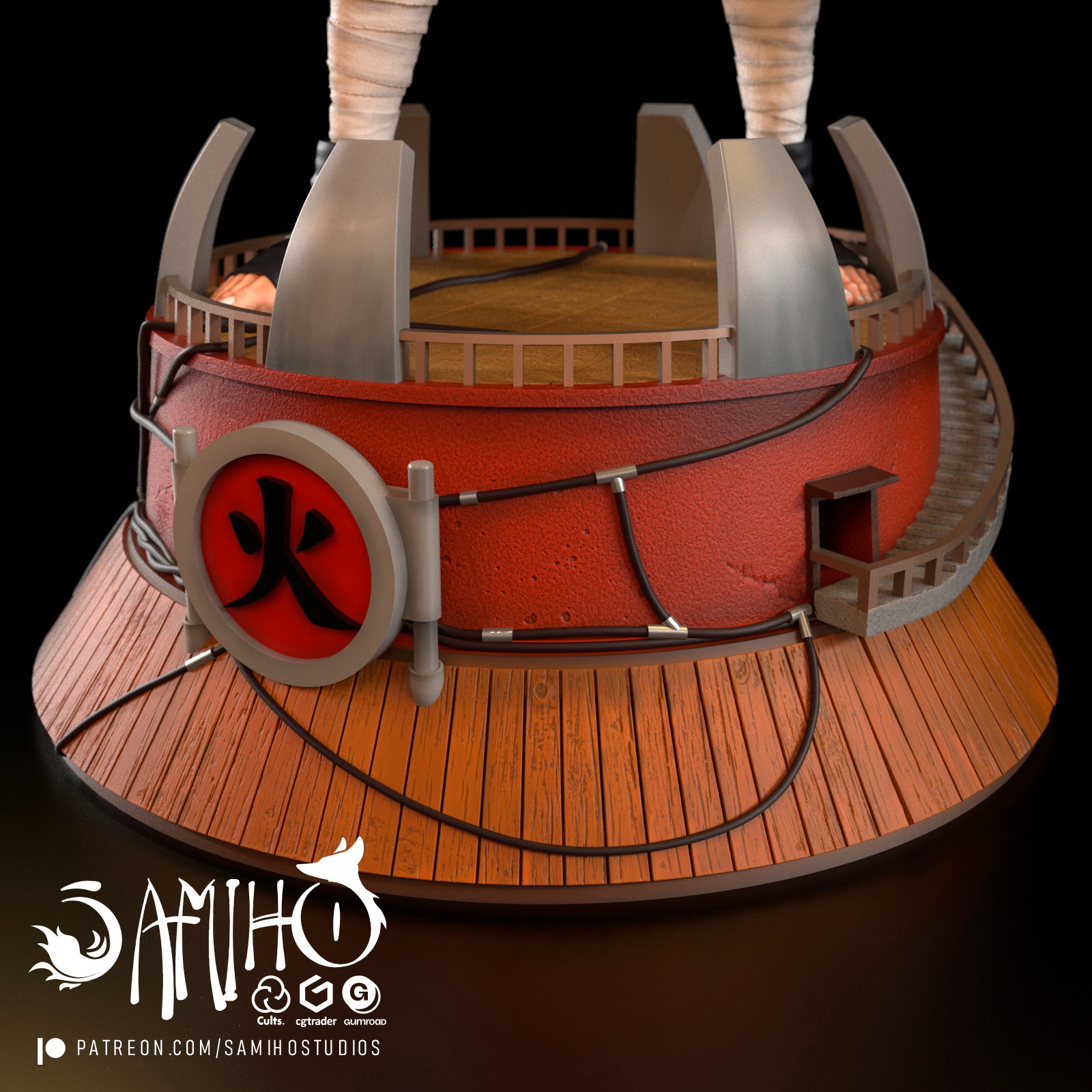 minato namikaze naruto samiho studios