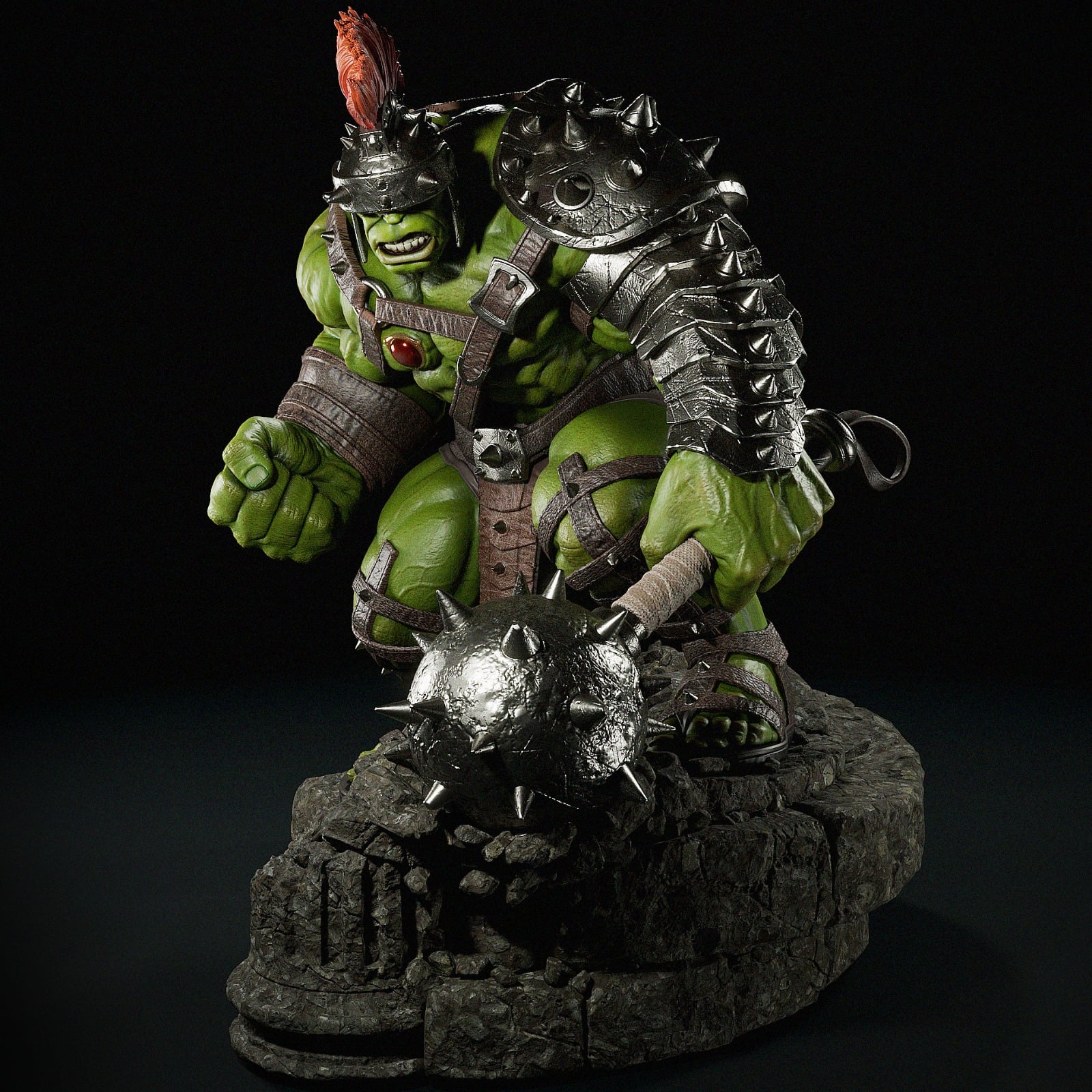 Hulk — studio render 5
