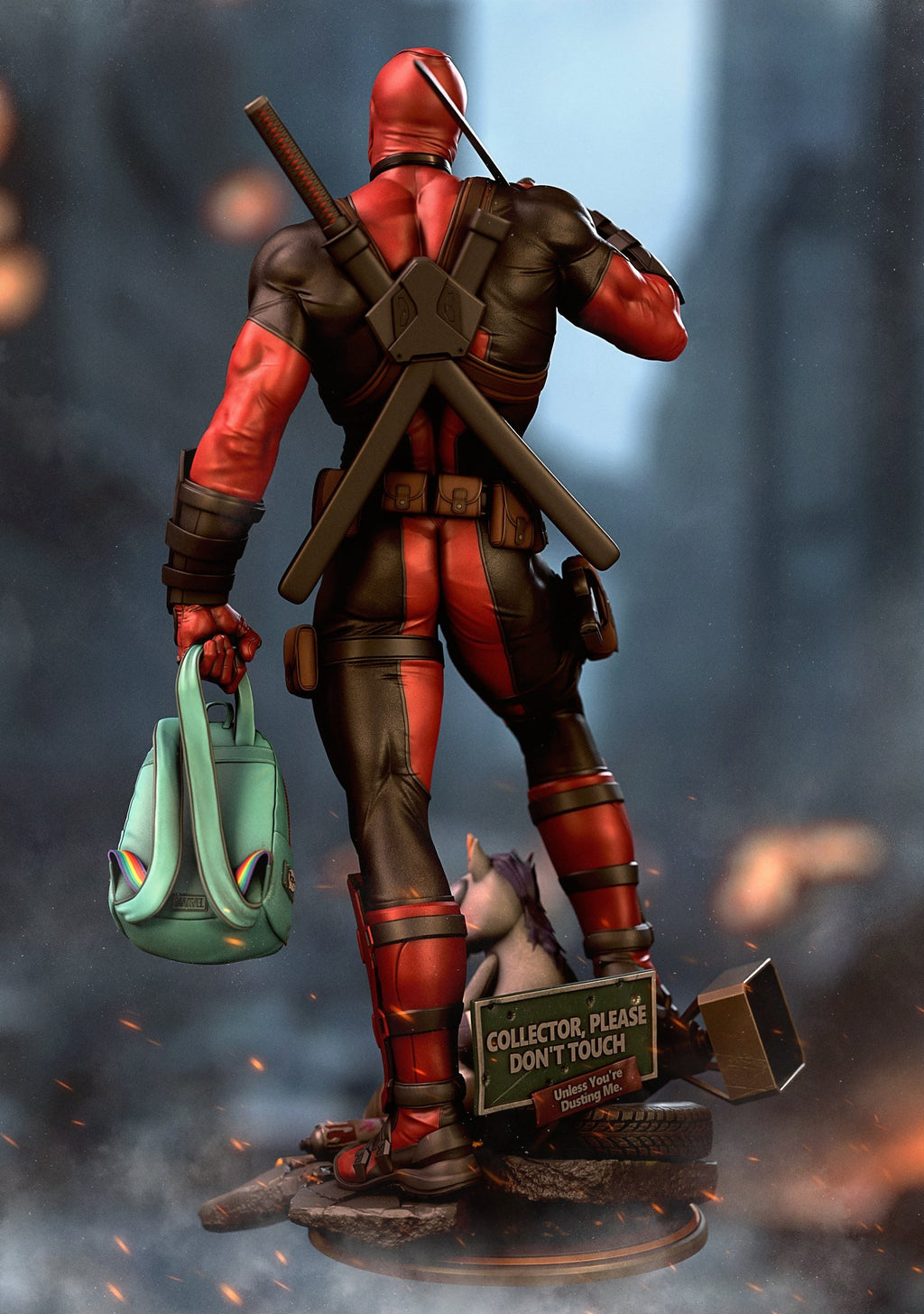 Deadpool — studio render 4