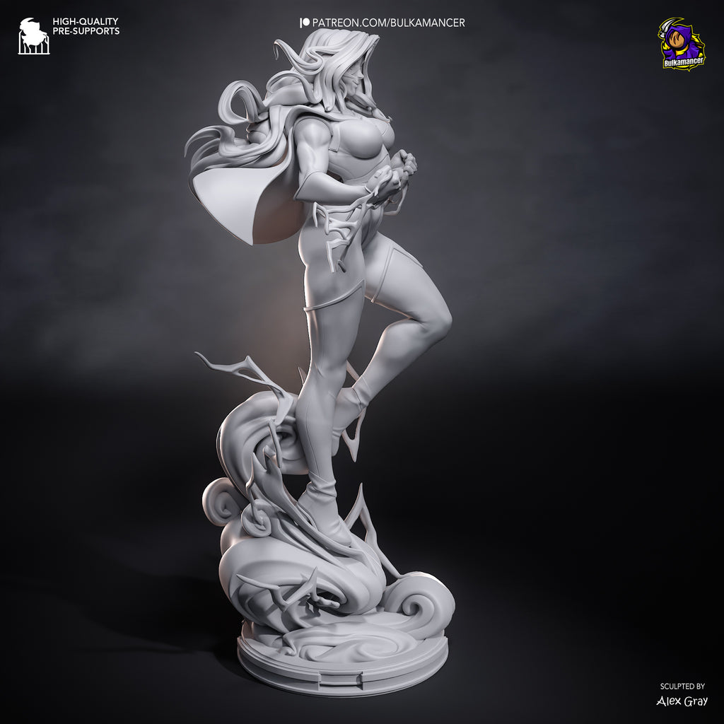 Blonde Blazer (Dispatch) resin figure by Bulkamancer — studio render 17