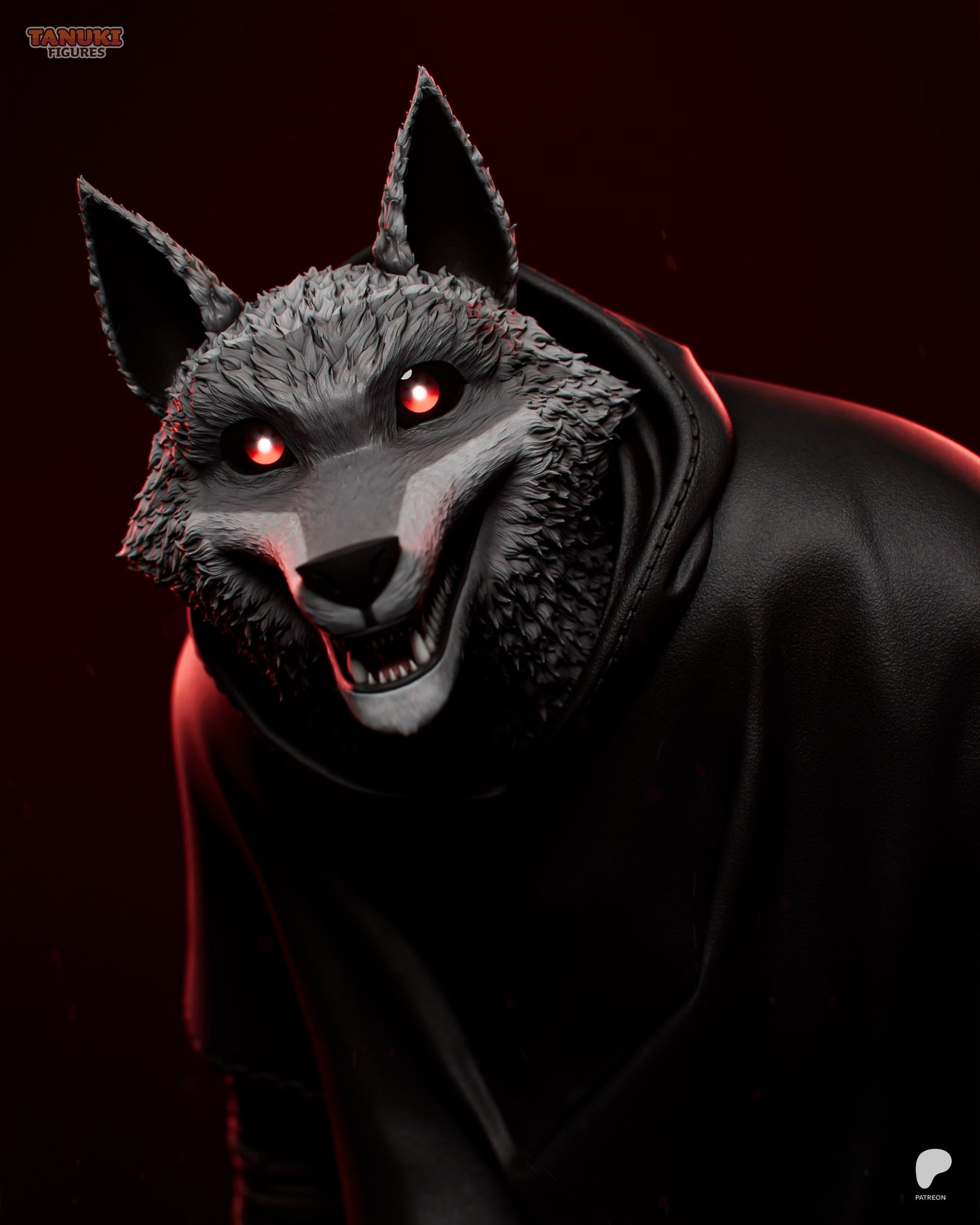 Death (Puss in Boots) resin figure by Tanuki Figures — studio render 5
