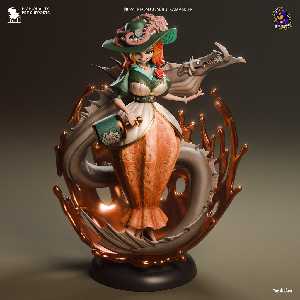 Rum Baba (Unbreadable) resin figure by Bulkamancer — studio render 2