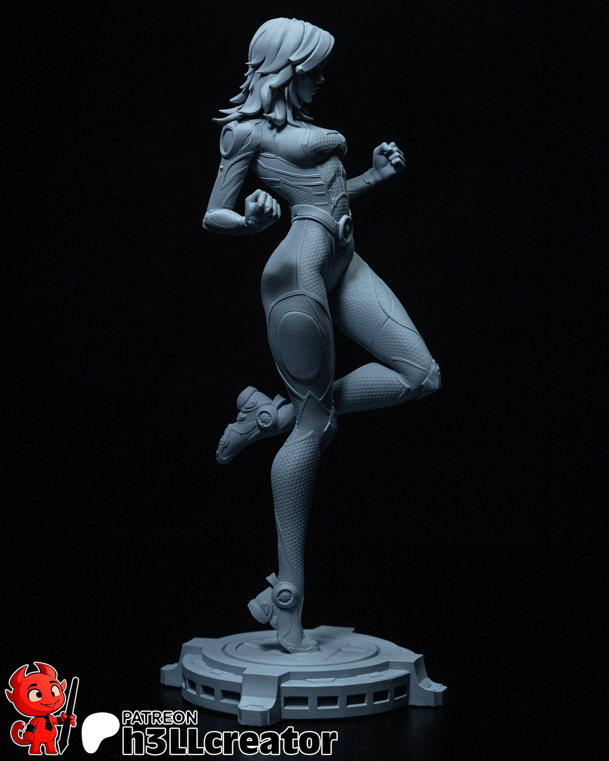 Sue Storm (Marvel) resin figure by h3LLcreator — studio render 13