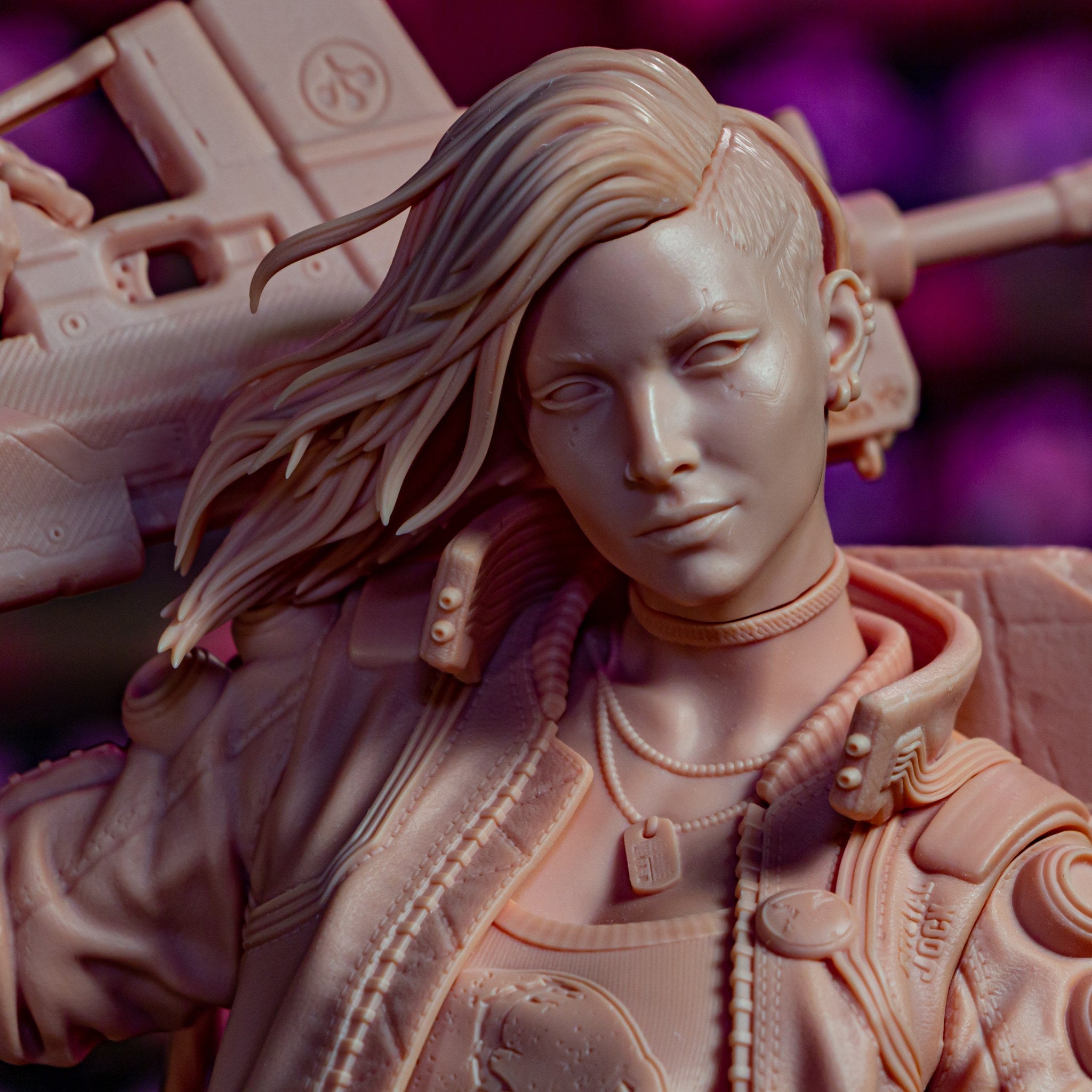 V (Valerie) (Cyberpunk 2077) resin figure by Bulkamancer — studio render 23