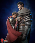 Guts and Casca (Berserk) resin figure by h3LLcreator — studio render 1