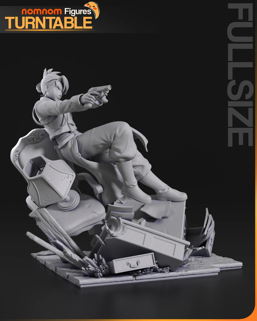 Riza Hawkeye — studio render 10