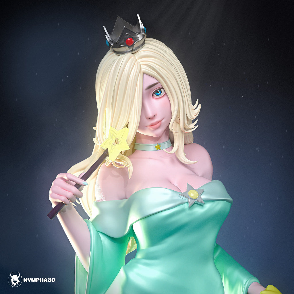 Rosalina (Super Mario) resin figure by Nympha — studio render 4