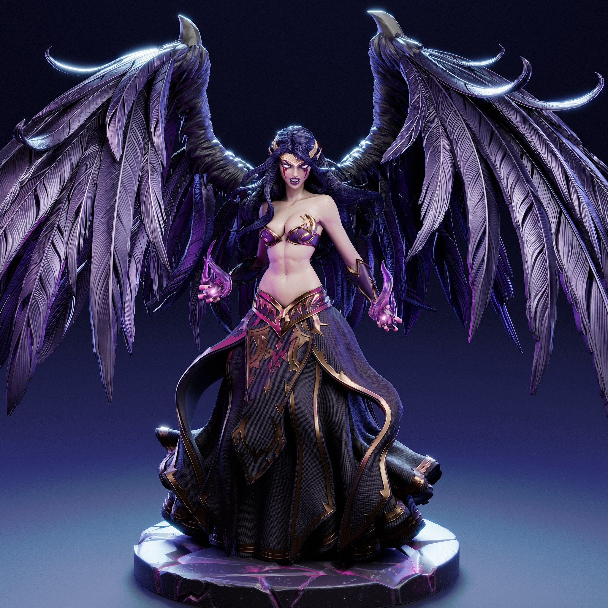 Morgana League of Legends resin figure by CA 3D Studios — studio preview 2