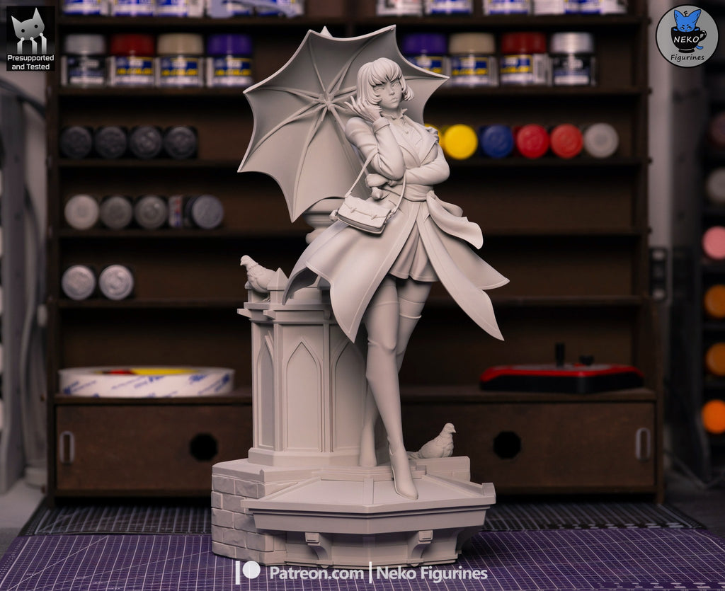 Mina (Deadlock) resin figure by Neko Figurines — studio render 5