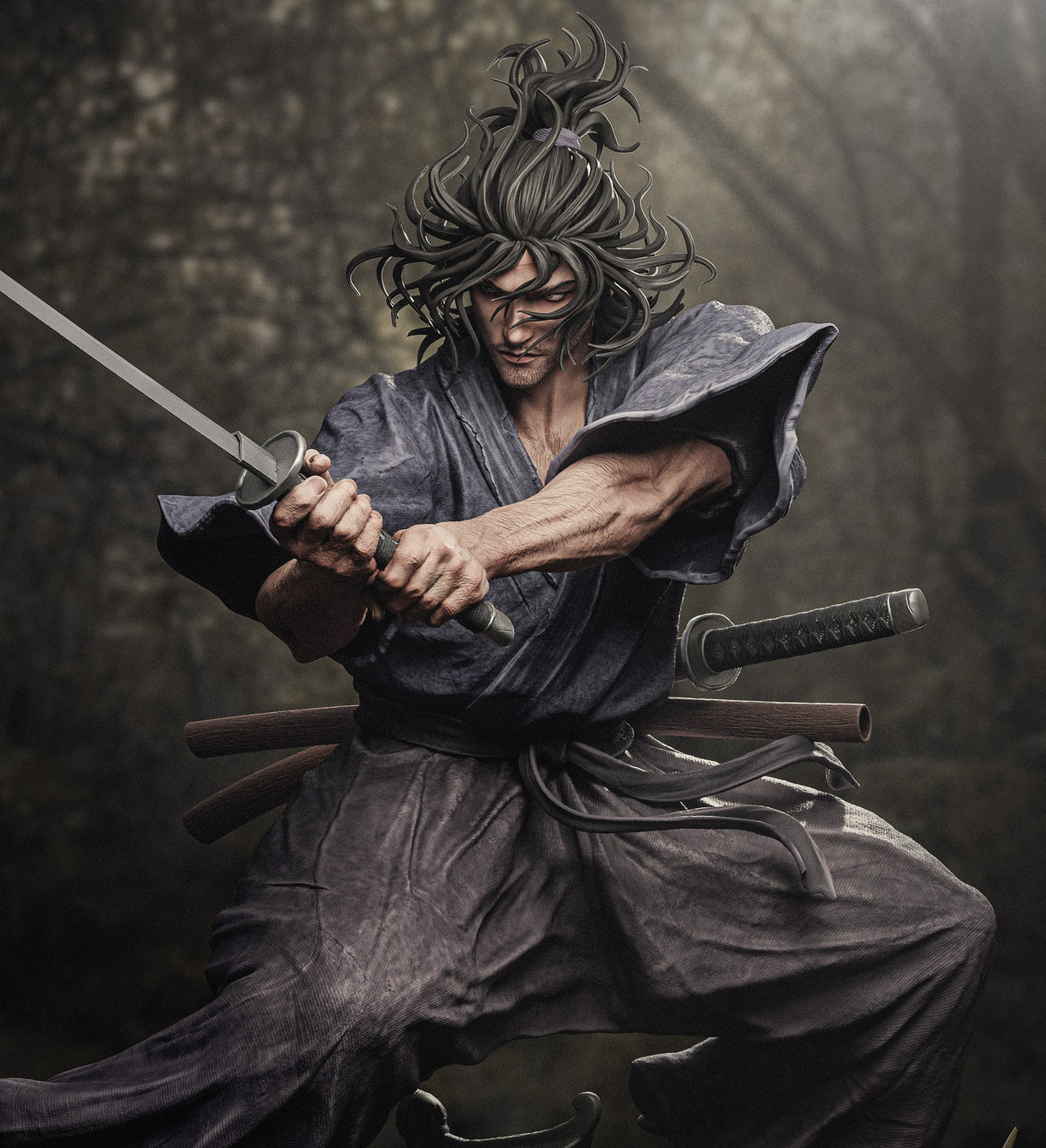Miyamoto Musashi — studio render 6