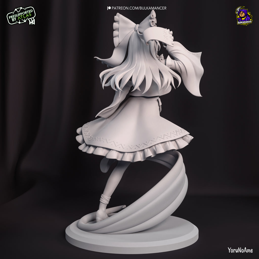 Reimu Hakurei (Touhou Project) resin figure by Bulkamancer — studio render 9