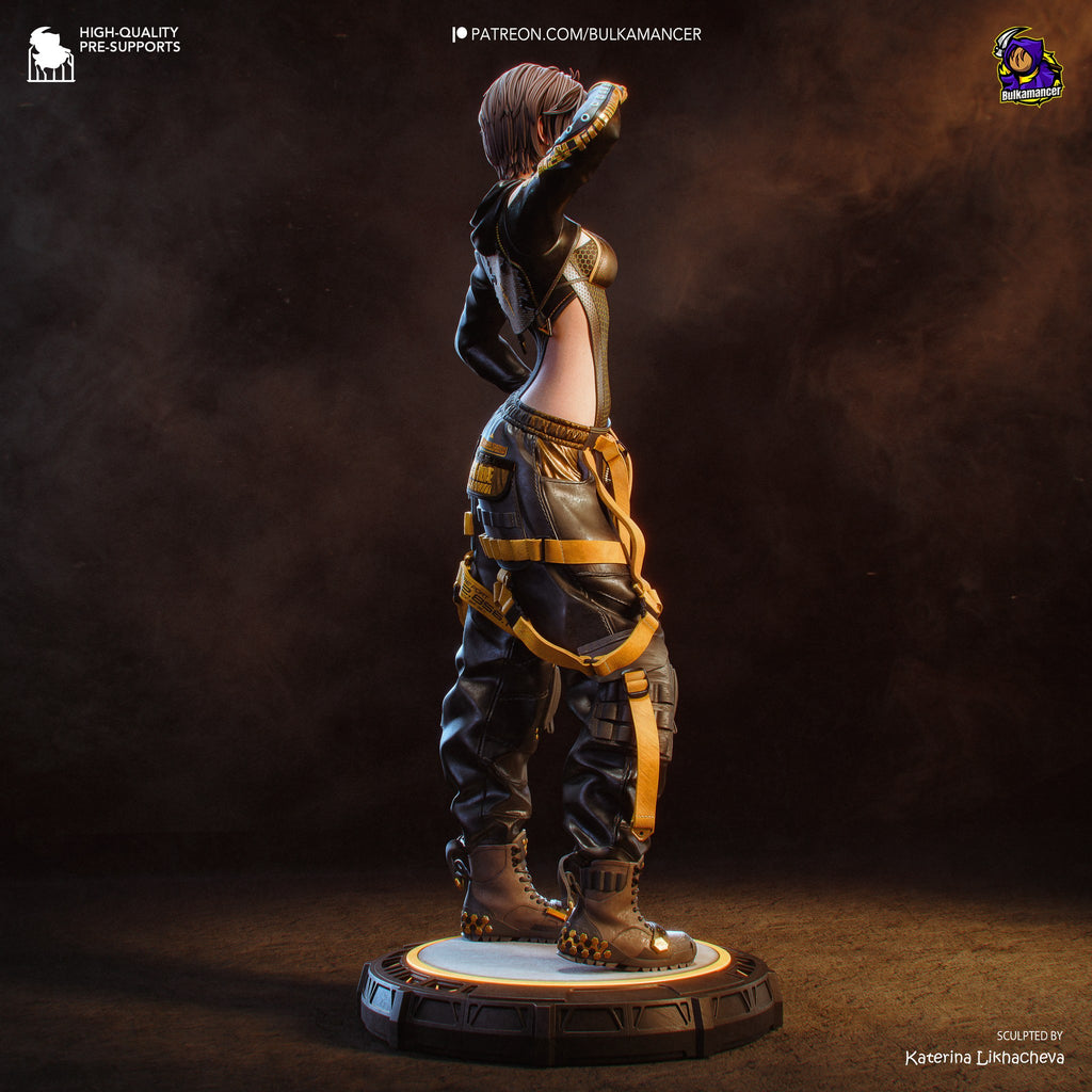 Lily Artemis II (Stellar Blade) resin figure by Bulkamancer — studio render 6