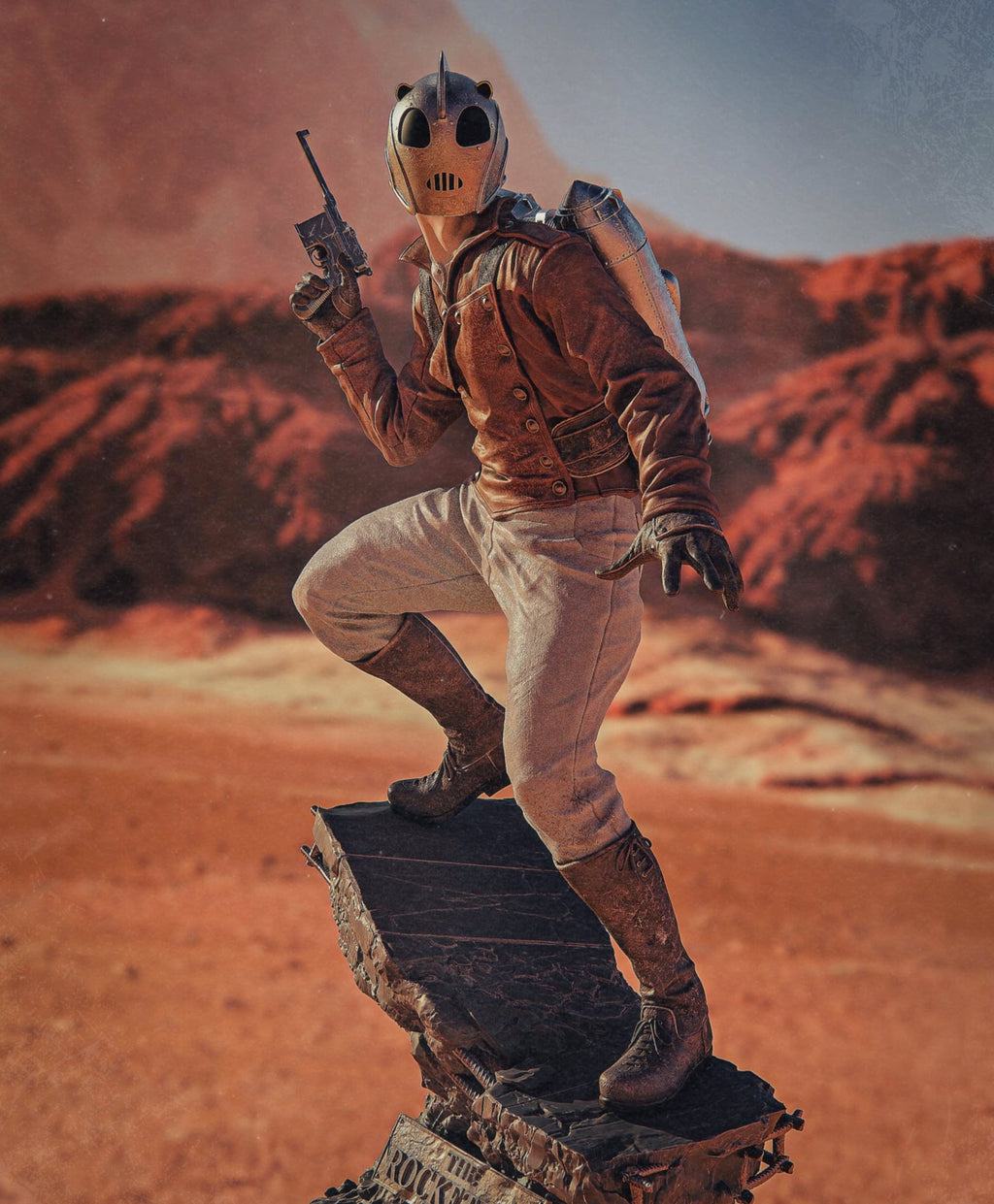 The Rocketeer (The Rocketeer) resin figure by CA 3D Studios — studio render 5