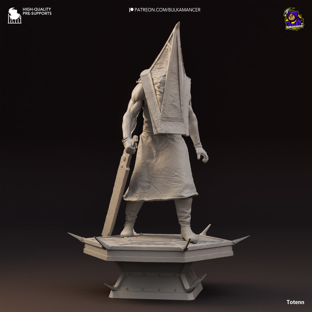 Pyramid Head (Silent Hill) resin figure by Bulkamancer — studio render 7