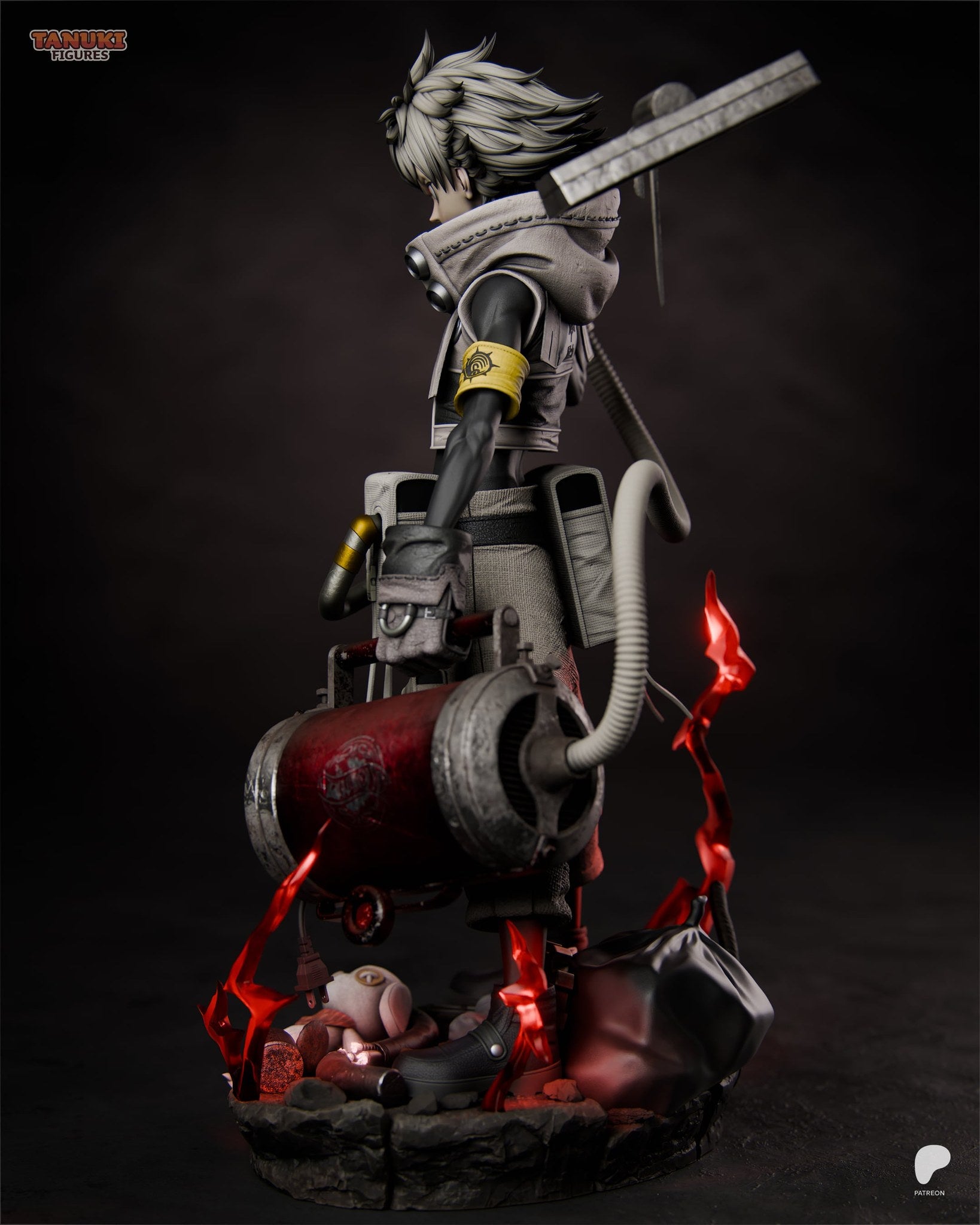 Rudo (Gachiakuta) resin figure by Tanuki Figures — studio render 6