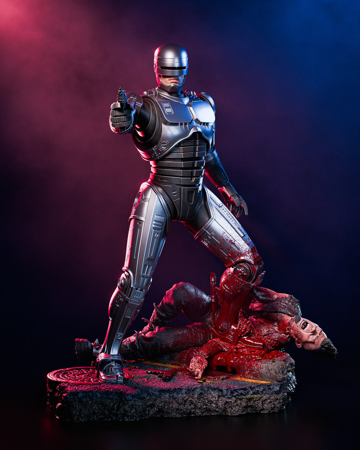 RoboCop (RoboCop) resin figure by CA 3D Studios — studio render 2