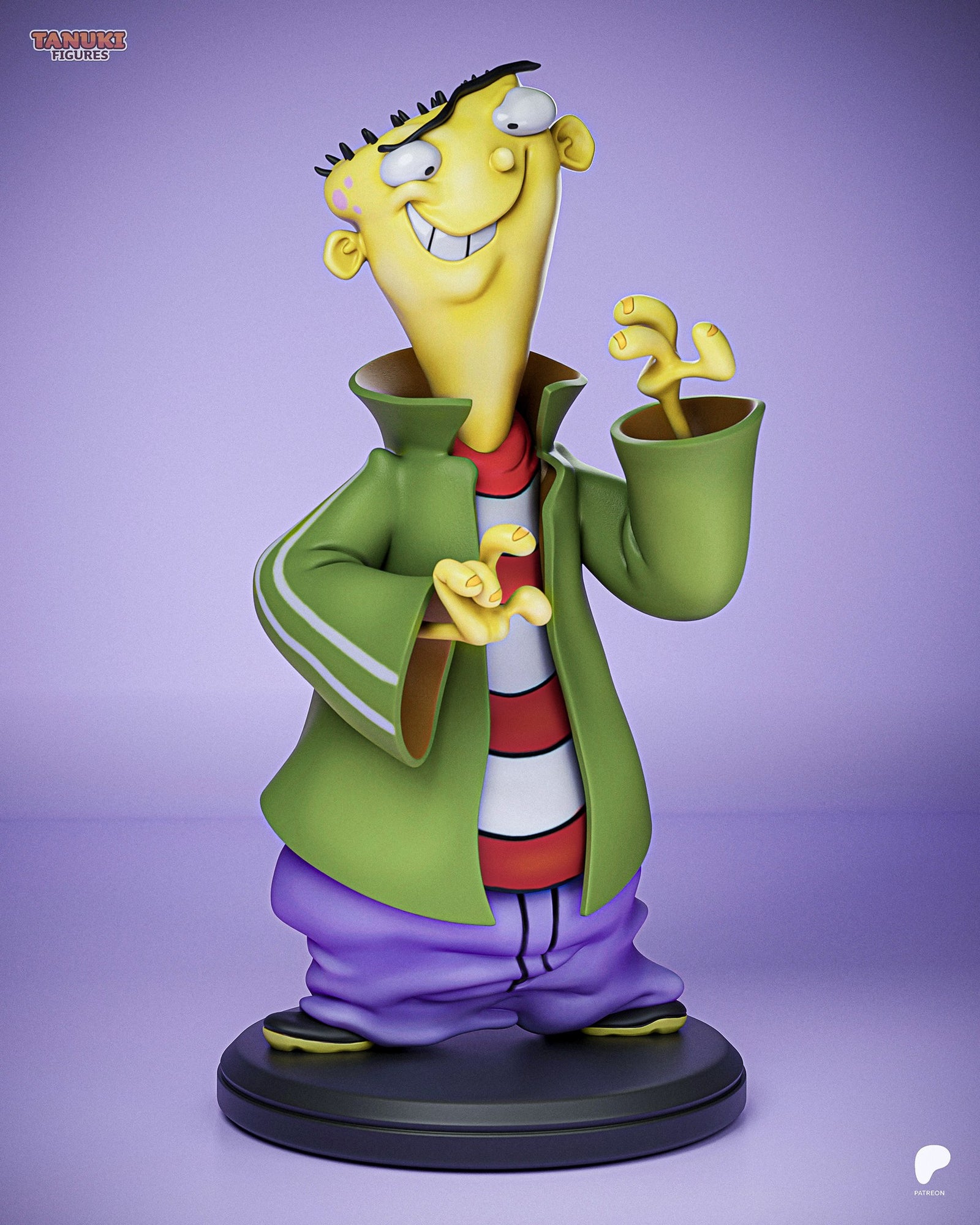 Ed (Ed, Edd n Eddy) resin figure by Tanuki Figures — studio render 1