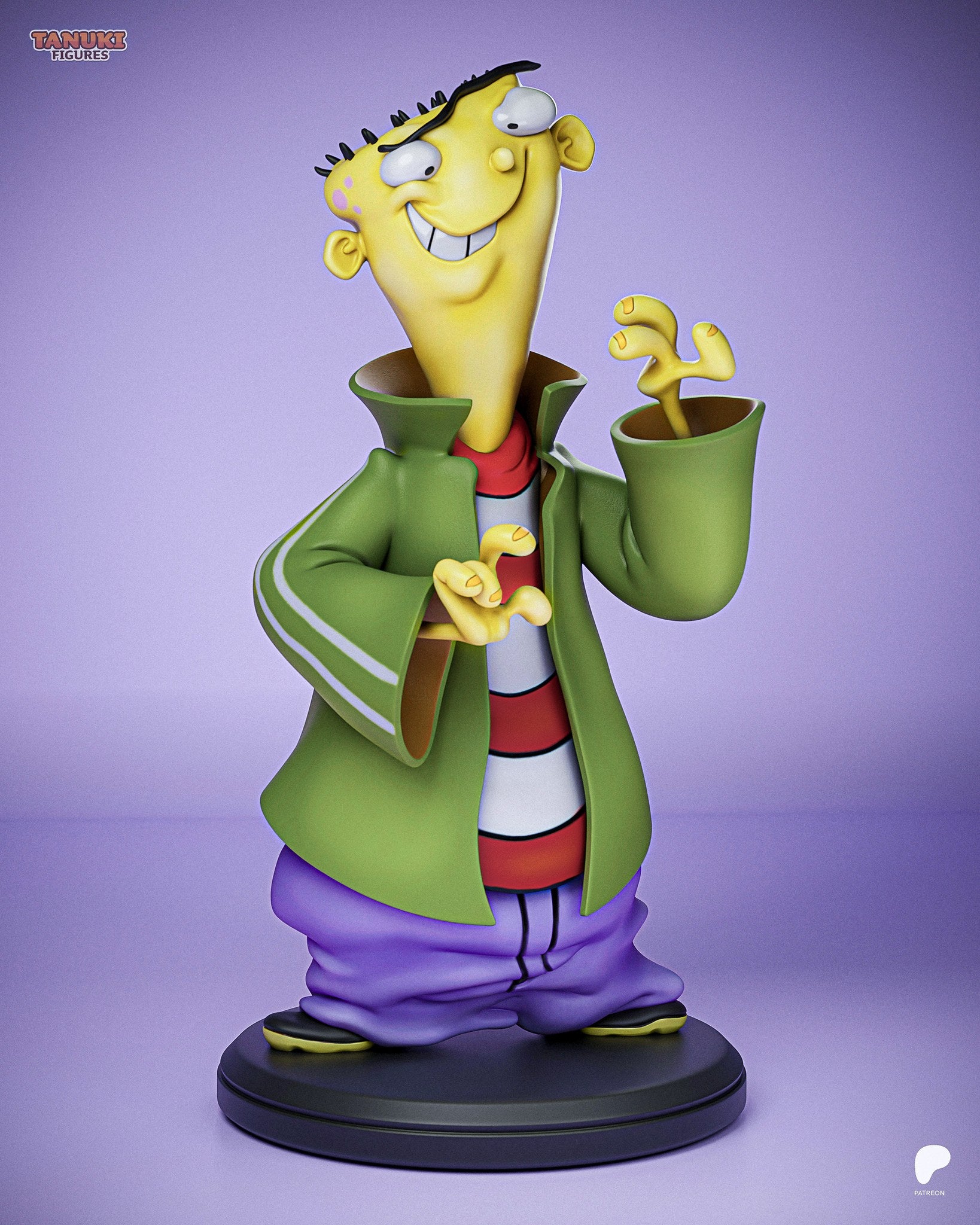 Ed (Ed, Edd n Eddy) resin figure by Tanuki Figures — studio render 1