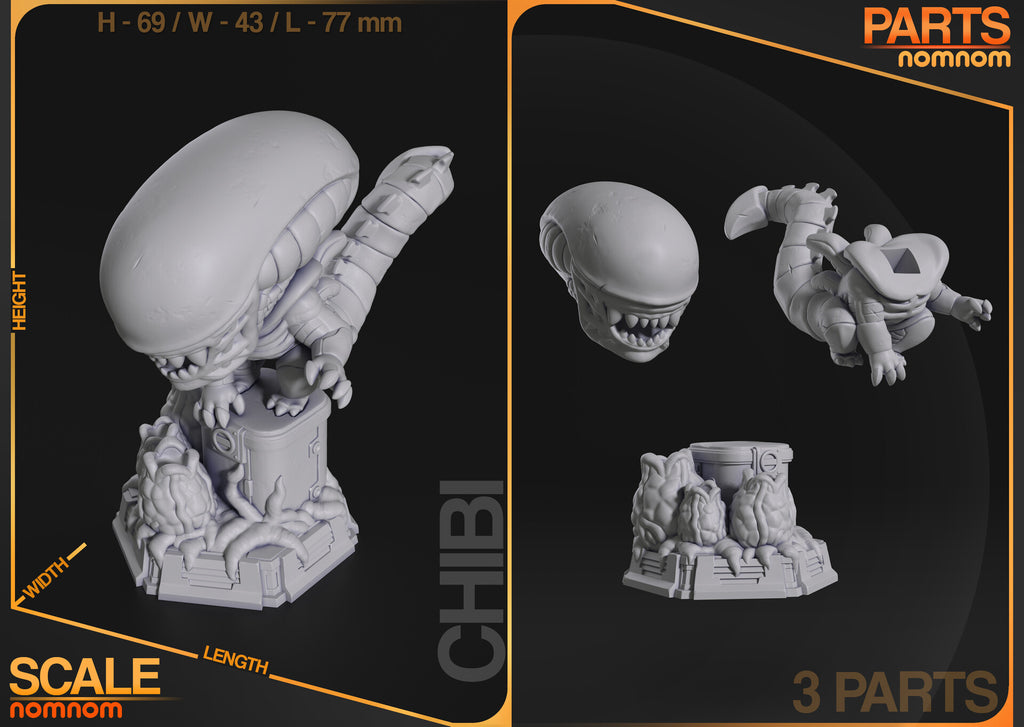 Xenomorph — studio render 2
