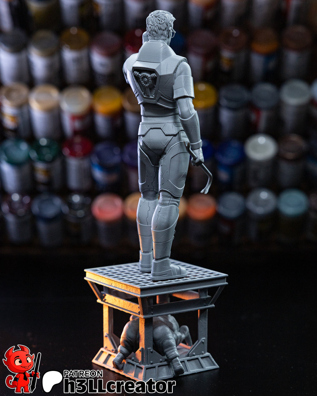 Gordon Freeman (Half-Life) resin figure by h3LLcreator — studio render 5
