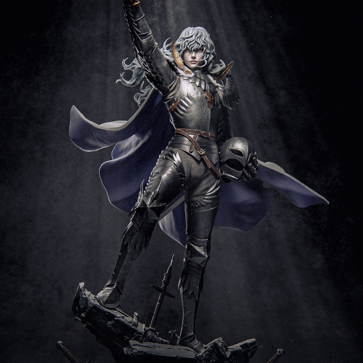 Griffith Berserk resin figure by CA 3D Studios — studio preview 1