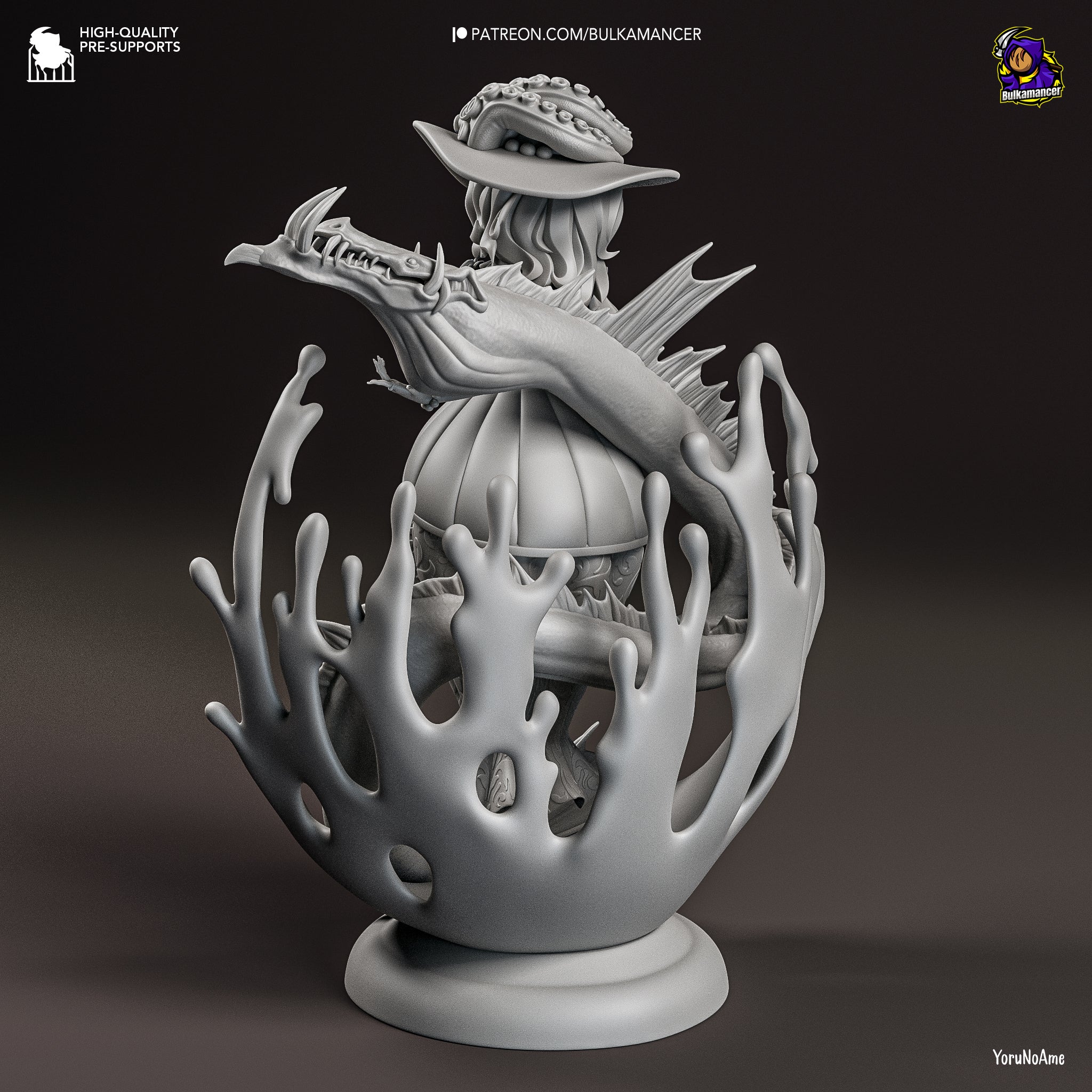 Rum Baba (Unbreadable) resin figure by Bulkamancer — studio render 13
