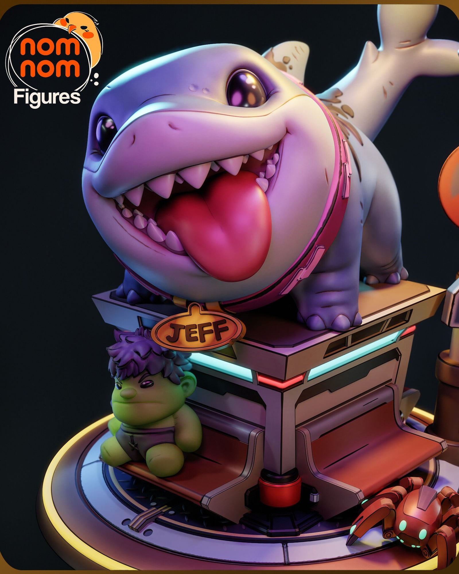 Jeff — studio render 3