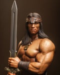 Conan the Barbarian resin figure by CA 3D Studios — studio preview 1