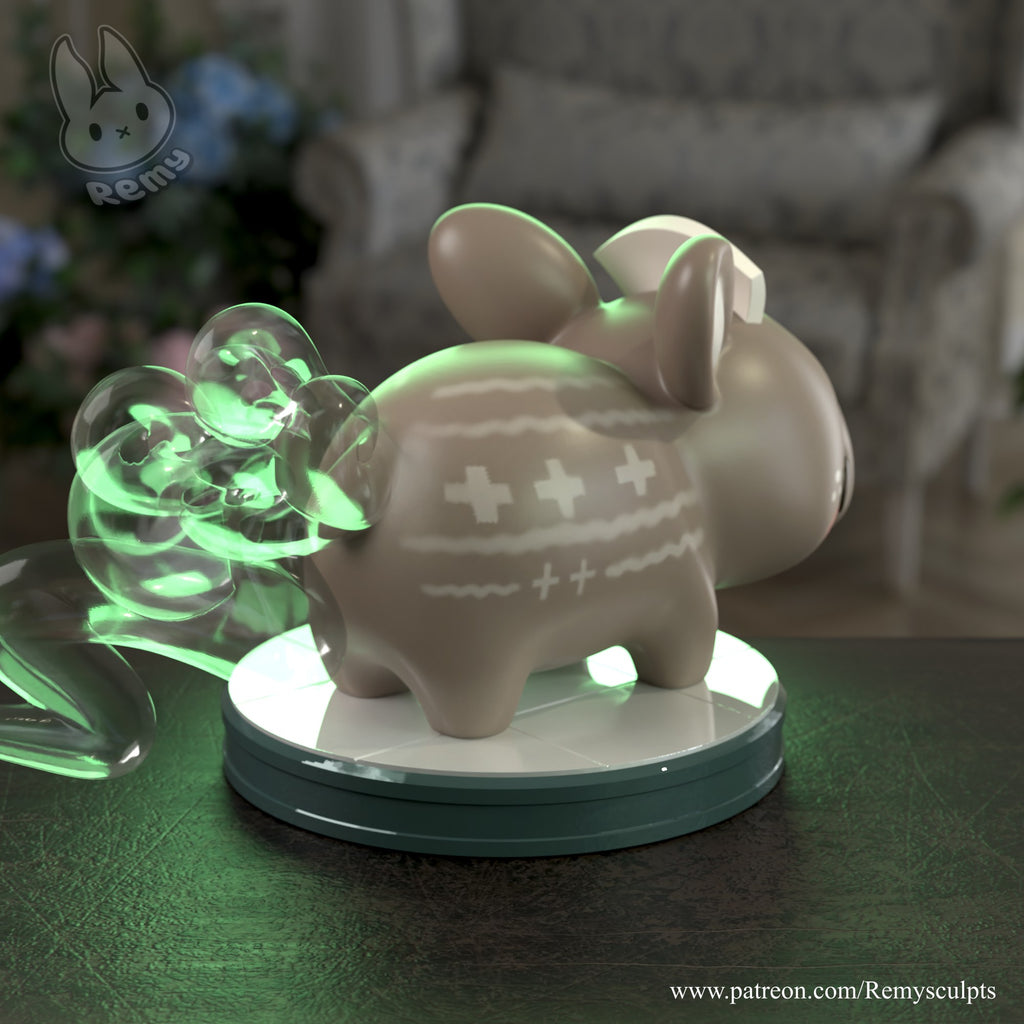 Nimi Nightmare (VTubers) resin figure by RemyJF — studio render 4
