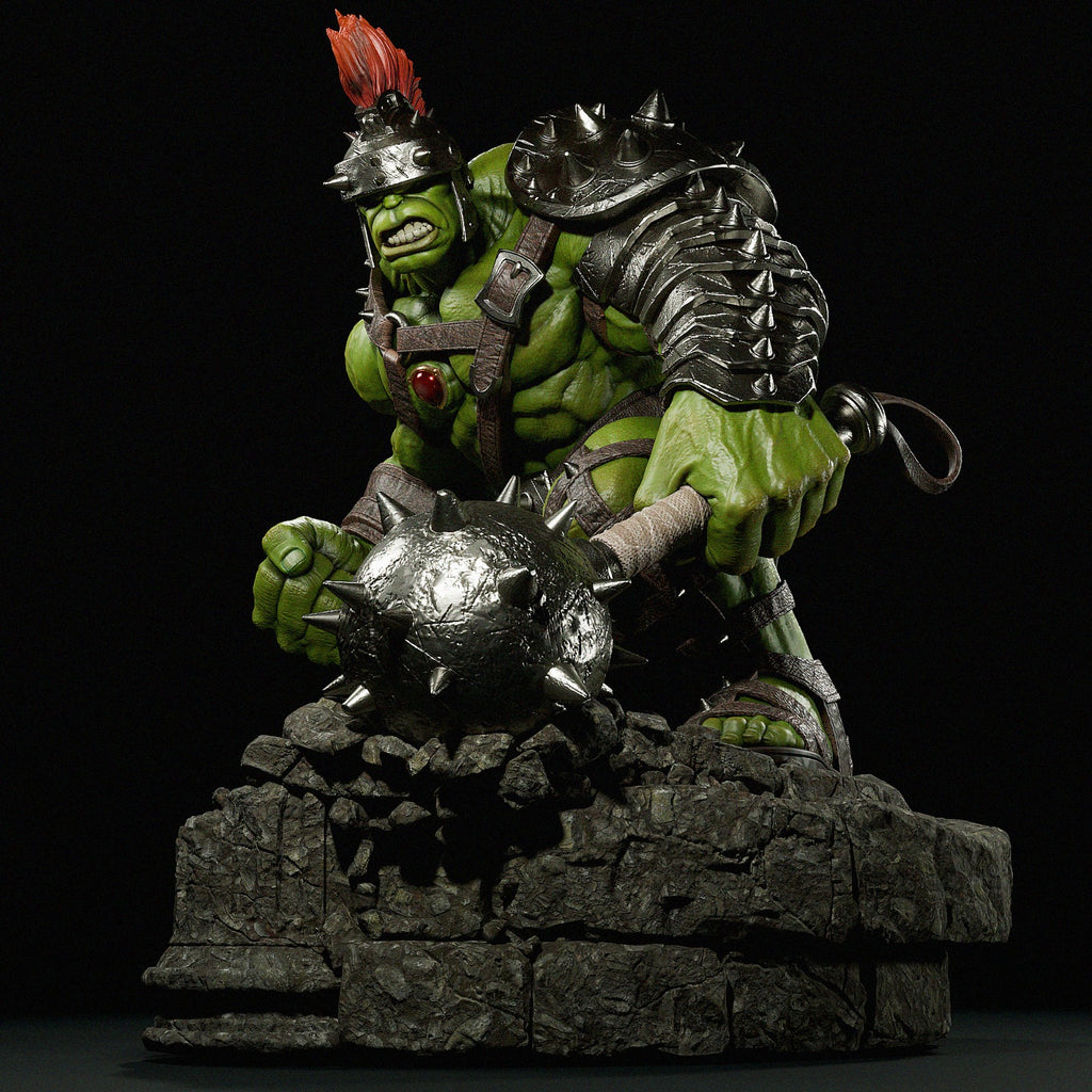 Hulk Marvel resin figure by CA 3D Studios — studio preview 2