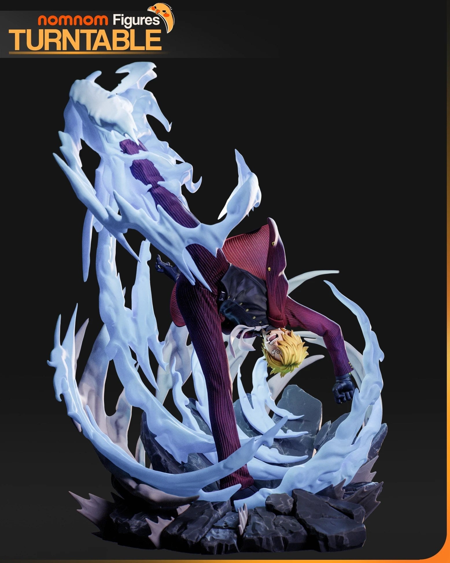 Sanji One Piece resin figure by NomNom Figures — studio preview 10