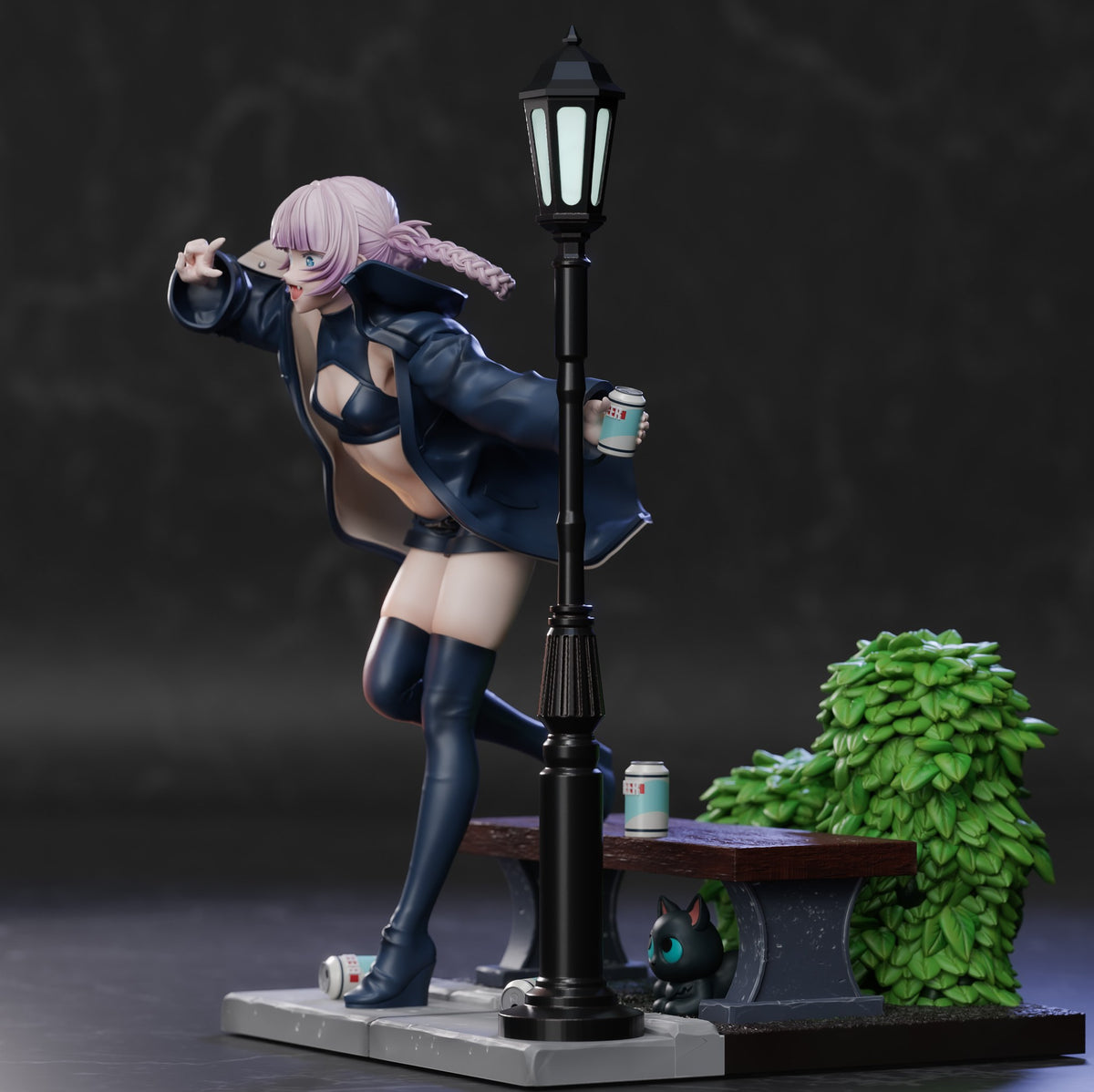 Nazuna Nanakusa (Call of the Night) resin figure by Tenshi Figures — studio render 7