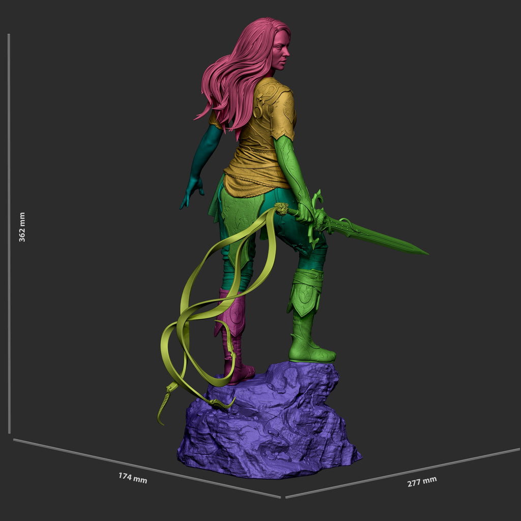 Faye Valentine — studio render 7