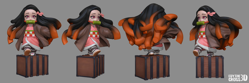 Nezuko Kamado — studio render 2