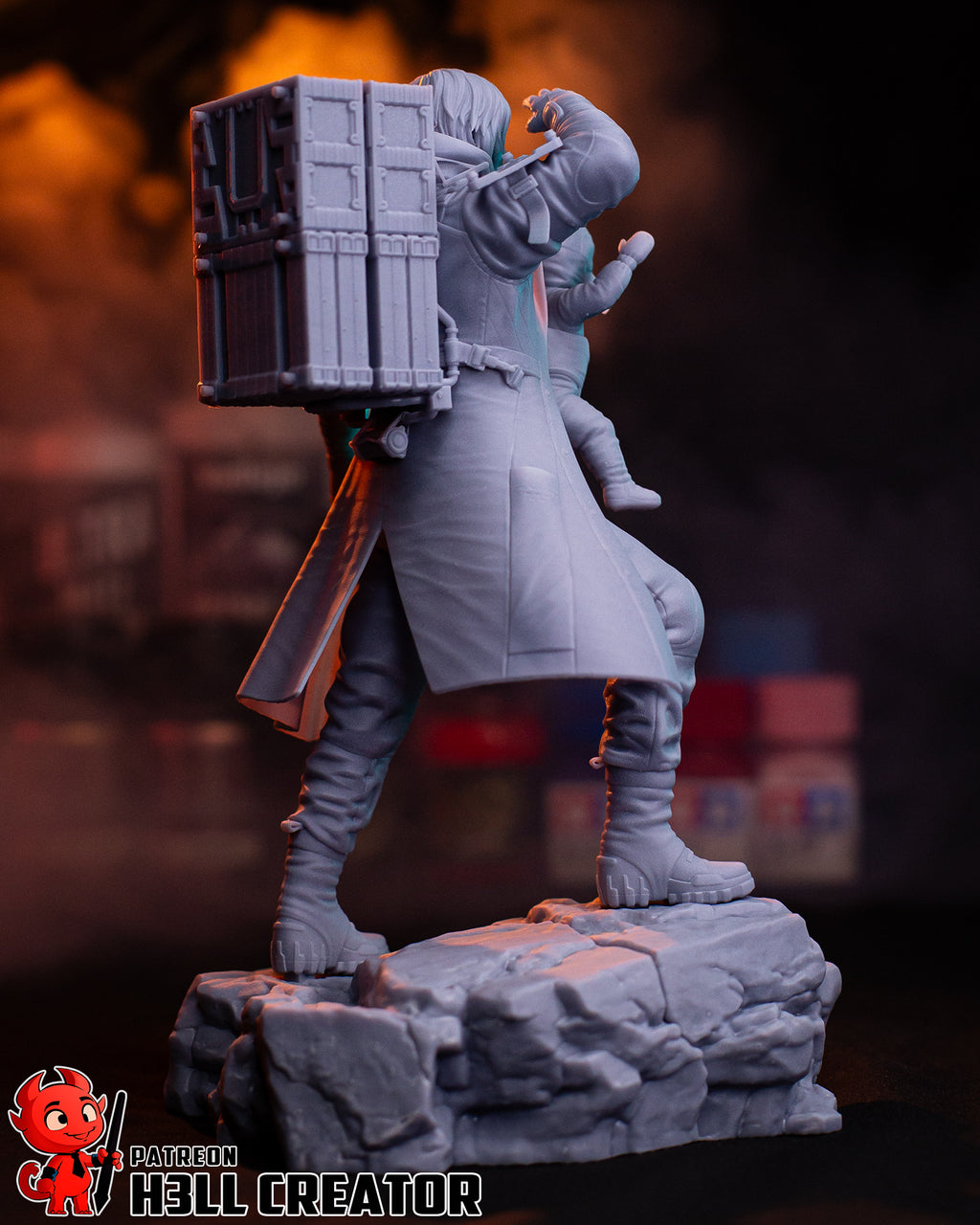 Sam Porter Bridges (Death Stranding) resin figure by h3LLcreator — studio render 14