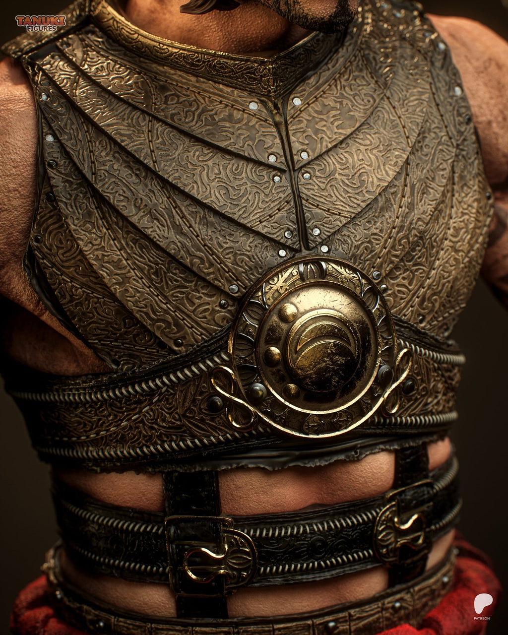 The Prince (Prince of Persia) resin figure by Tanuki Figures — studio render 7