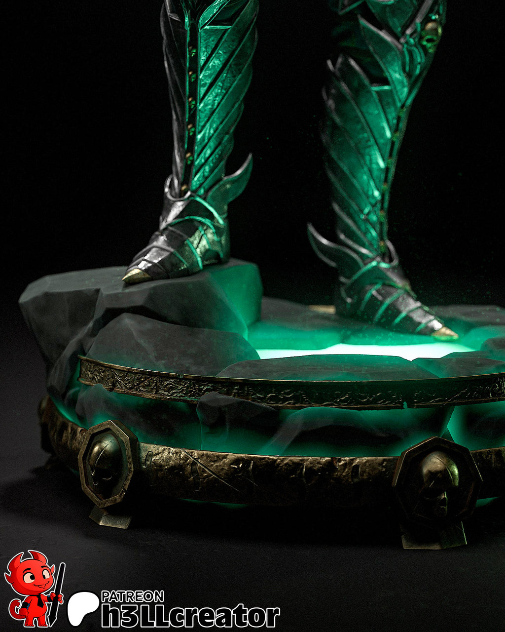 Ketheric Thorm (Baldur's Gate) resin figure by h3LLcreator — studio render 15