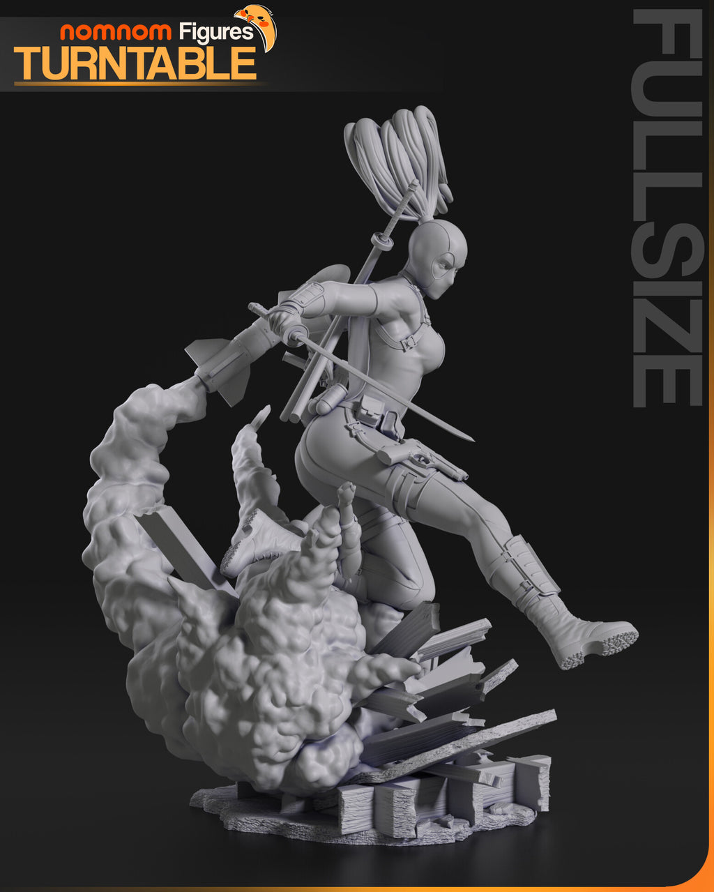 Lady Deadpool — studio render 7