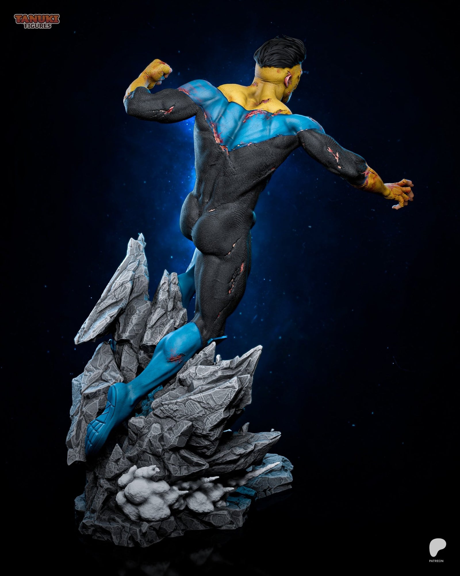Mark Grayson (Invincible) resin figure by Tanuki Figures — studio render 5