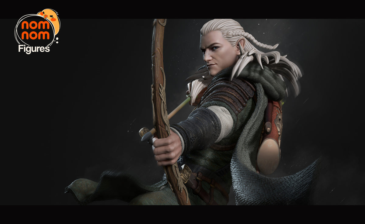 Gimli and Legolas — studio render 5