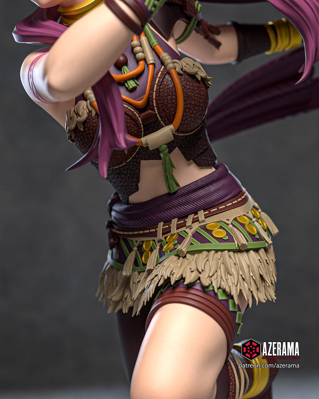 Petra (Fire Emblem) resin figure by Azerama — studio render 5