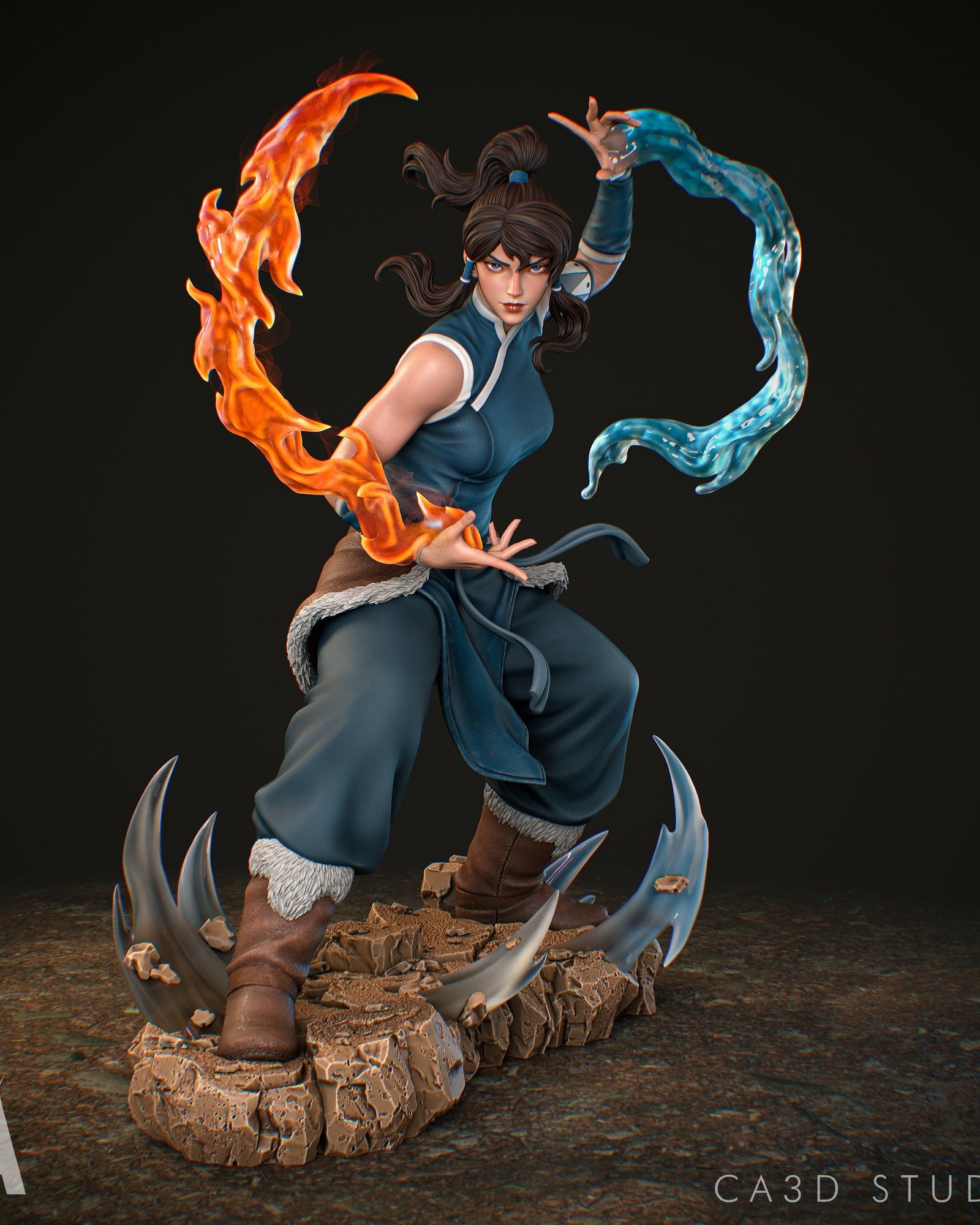 Korra — studio render 4