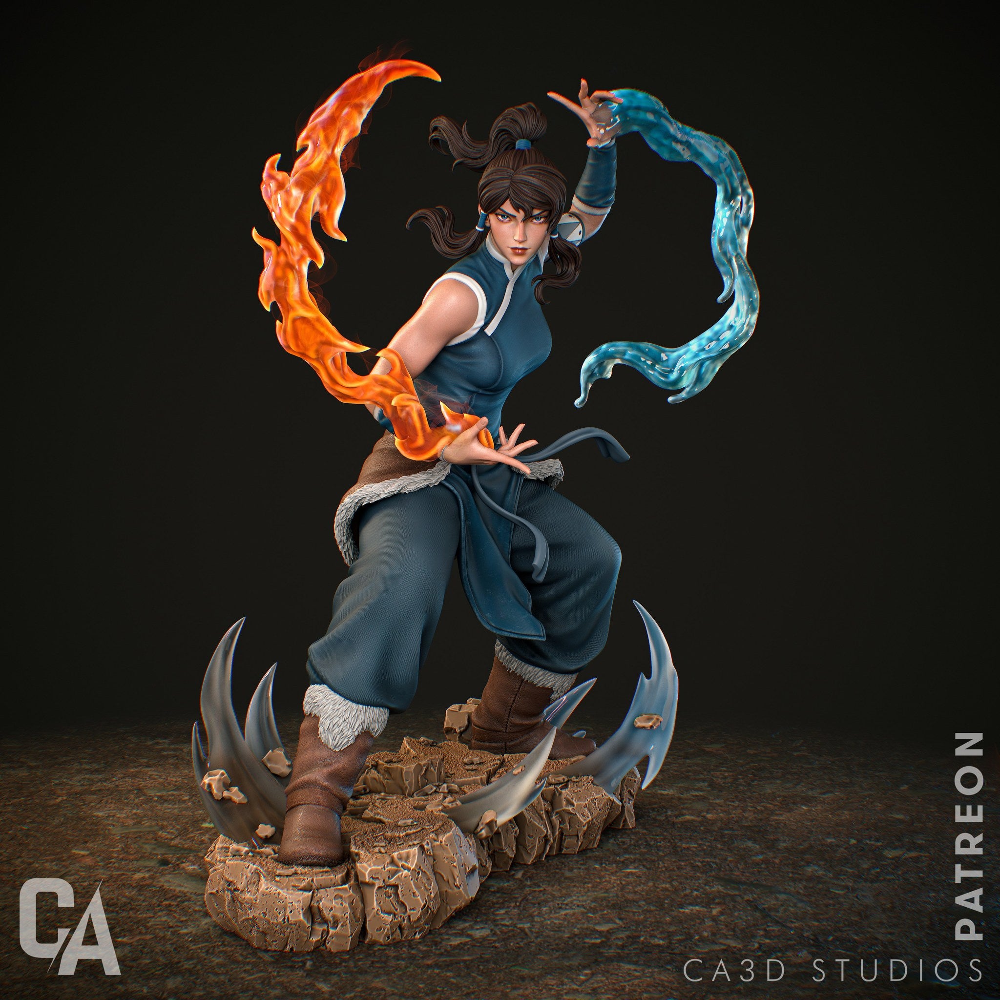 Korra — studio render 4