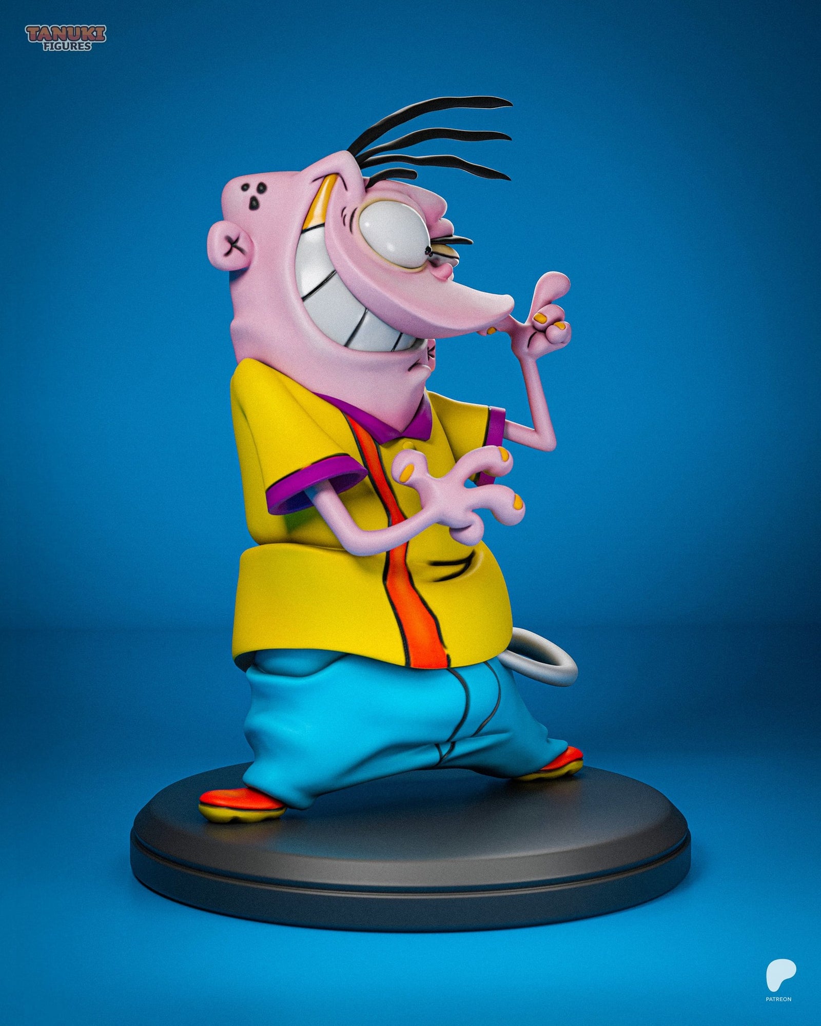 Eddy (Ed Edd n Eddy) resin figure by Tanuki Figures — studio render 3