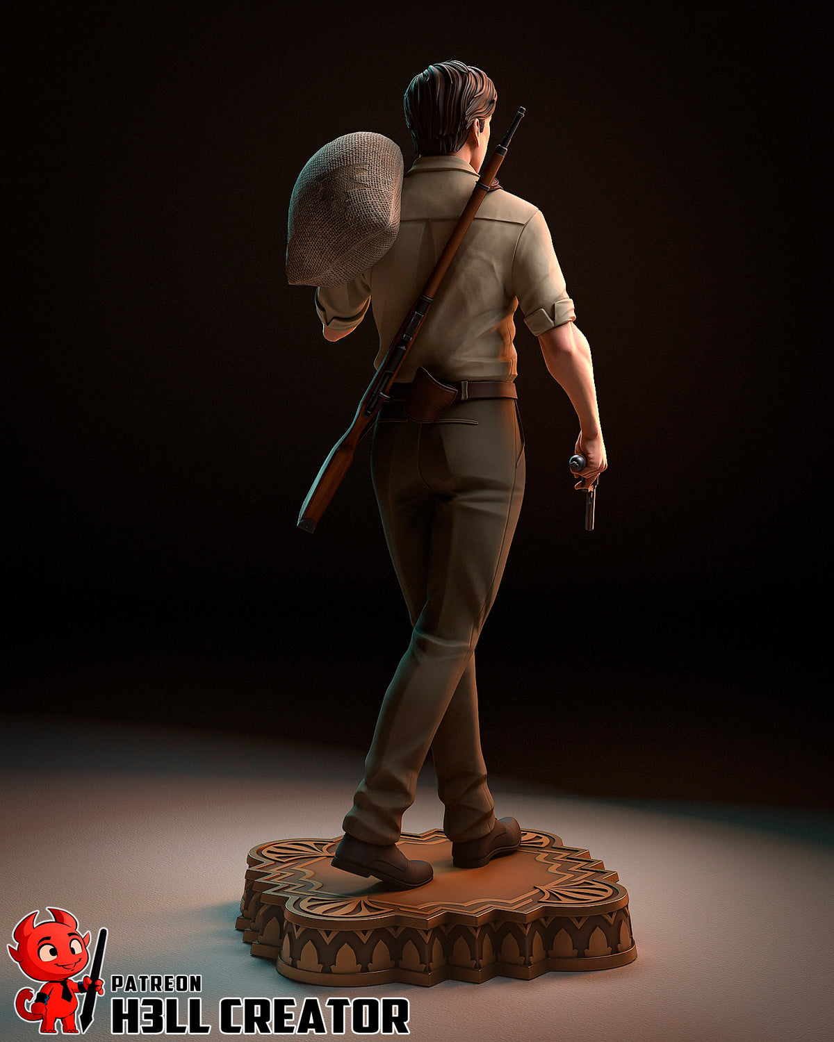 Enzo Favara (Mafia The Old Country) resin figure by h3LLcreator — studio render 9