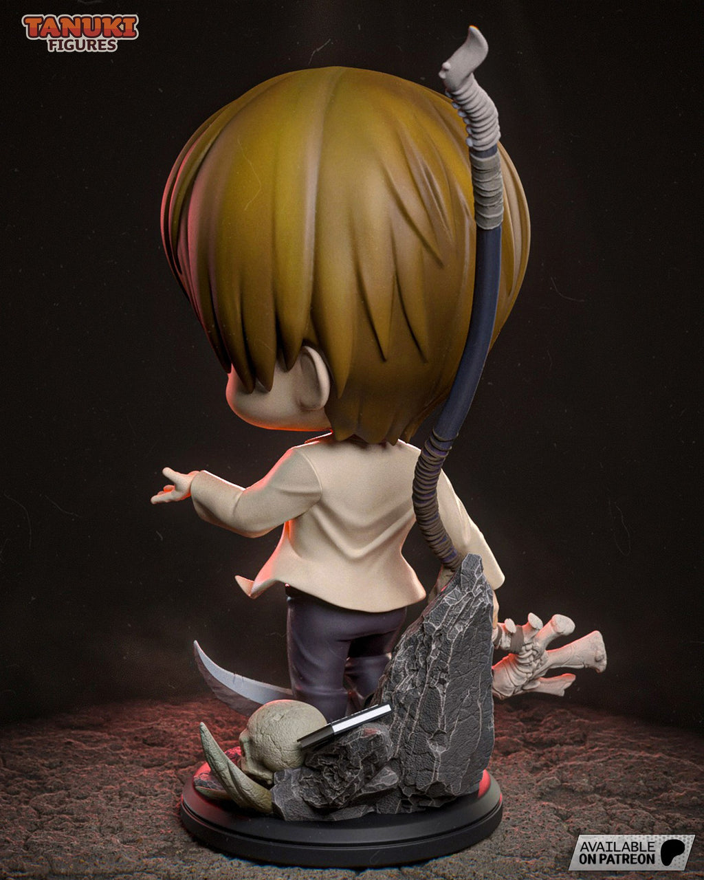 Light Yagami (Death Note) resin figure by Tanuki Figures — studio render 5