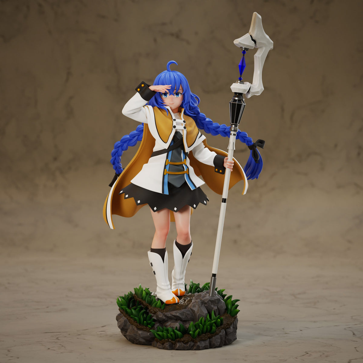 Roxy Migurdia (Mushoku Tensei) resin figure by Tenshi Figures — studio render 4