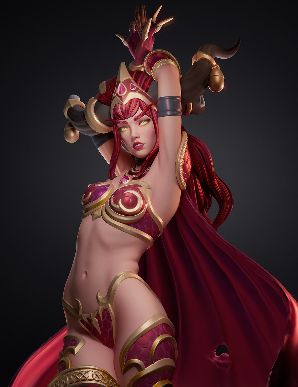 Alexstrasza — studio render 1