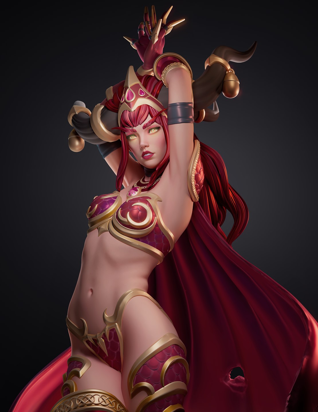 Alexstrasza — studio render 1